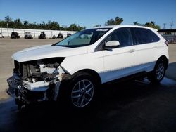 Salvage cars for sale at Fresno, CA auction: 2023 Ford Edge SEL