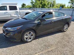 Salvage cars for sale from Copart London, ON: 2018 Chevrolet Cruze LT