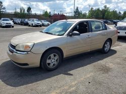 Salvage cars for sale from Copart Gaston, SC: 2005 Chevrolet Malibu LS
