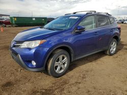 Salvage cars for sale from Copart Brighton, CO: 2014 Toyota Rav4 XLE