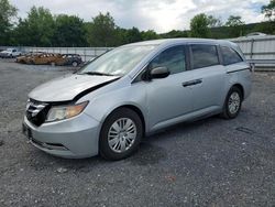 Vehiculos salvage en venta de Copart Grantville, PA: 2015 Honda Odyssey LX