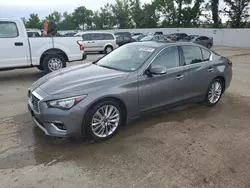 2021 Infiniti Q50 Luxe en venta en Bridgeton, MO