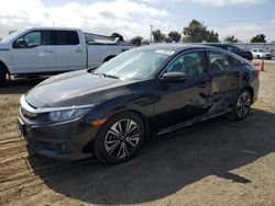 Salvage cars for sale from Copart San Diego, CA: 2016 Honda Civic EX