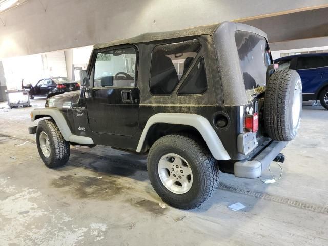 2000 Jeep Wrangler / TJ Sport