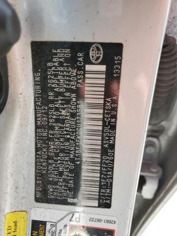 2012 Toyota Camry Base