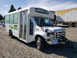 Salvage trucks for sale at Graham, WA auction: 2017 Ford Econoline E450 Super Duty Cutaway Van