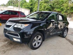 Salvage cars for sale at Hueytown, AL auction: 2010 Acura MDX Technology