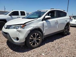 Salvage cars for sale from Copart Phoenix, AZ: 2015 Toyota Rav4 Limited