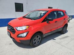 Salvage cars for sale at Farr West, UT auction: 2021 Ford Ecosport S