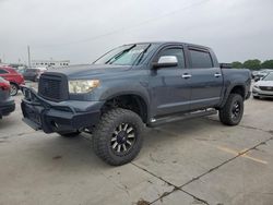 Salvage trucks for sale at Grand Prairie, TX auction: 2010 Toyota Tundra Crewmax Limited