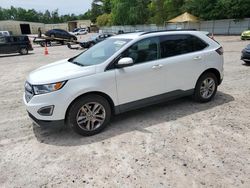 Salvage cars for sale at Knightdale, NC auction: 2017 Ford Edge SEL