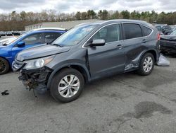 Salvage cars for sale at Exeter, RI auction: 2013 Honda CR-V EXL