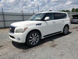 Salvage cars for sale at Lumberton, NC auction: 2013 Infiniti QX56