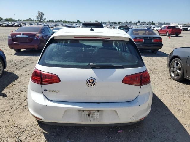 2016 Volkswagen E-GOLF SE