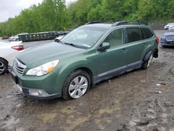 Subaru Outback 2.5i Limited salvage cars for sale: 2012 Subaru Outback 2.5I Limited