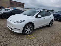 Carros salvage sin ofertas aún a la venta en subasta: 2022 Tesla Model Y