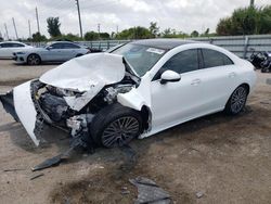Salvage cars for sale at Miami, FL auction: 2024 Mercedes-Benz CLA 250