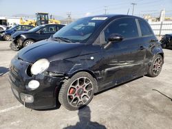 Salvage cars for sale at Sun Valley, CA auction: 2013 Fiat 500 Sport