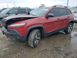 Jeep Cherokee salvage cars for sale: 2014 Jeep Cherokee Trailhawk