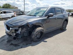 Salvage cars for sale at Orlando, FL auction: 2021 Mazda CX-5 Touring