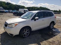 Subaru Forester 2.5i Touring salvage cars for sale: 2015 Subaru Forester 2.5I Touring