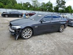Salvage cars for sale from Copart Hampton, VA: 2012 BMW 535 I
