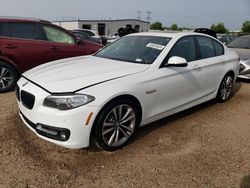 Salvage cars for sale at Elgin, IL auction: 2016 BMW 528 I