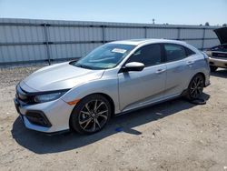 Salvage cars for sale from Copart Fredericksburg, VA: 2018 Honda Civic Sport Touring