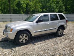 Salvage cars for sale at West Warren, MA auction: 2007 Jeep Grand Cherokee Laredo