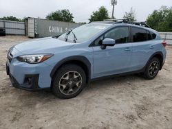 Vehiculos salvage en venta de Copart Midway, FL: 2018 Subaru Crosstrek Premium