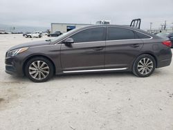 Hyundai Sonata Sport Vehiculos salvage en venta: 2015 Hyundai Sonata Sport