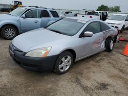 Salvage cars for sale at Mcfarland, WI auction: 2005 Honda Accord LX