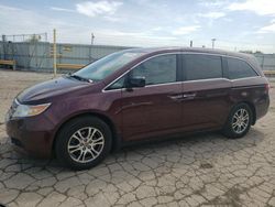 Salvage cars for sale at Dyer, IN auction: 2011 Honda Odyssey EXL