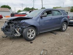 Salvage cars for sale from Copart Columbus, OH: 2013 Chevrolet Equinox LS