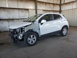 Chevrolet salvage cars for sale: 2017 Chevrolet Trax LS