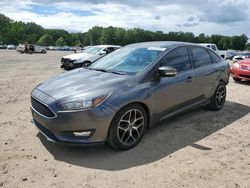 Ford Focus salvage cars for sale: 2017 Ford Focus SEL