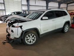 Jeep Cherokee Latitude salvage cars for sale: 2017 Jeep Cherokee Latitude