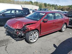 Salvage cars for sale at Exeter, RI auction: 2017 Volkswagen Passat SEL Premium