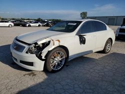 Salvage cars for sale at Kansas City, KS auction: 2013 Infiniti G37