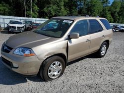 Carros salvage sin ofertas aún a la venta en subasta: 2002 Acura MDX