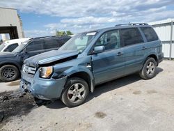 Vehiculos salvage en venta de Copart Kansas City, KS: 2008 Honda Pilot EXL
