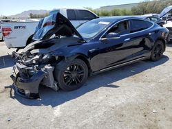 Salvage cars for sale at Las Vegas, NV auction: 2013 Tesla Model S
