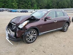 Salvage cars for sale at Gainesville, GA auction: 2016 Infiniti QX50