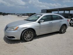 Salvage cars for sale at West Palm Beach, FL auction: 2012 Chrysler 200 Limited