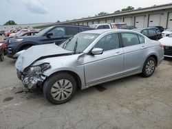 Honda salvage cars for sale: 2012 Honda Accord LX