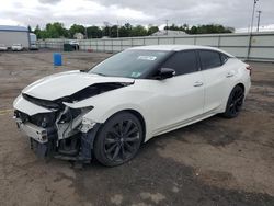 Salvage cars for sale at Pennsburg, PA auction: 2017 Nissan Maxima 3.5S