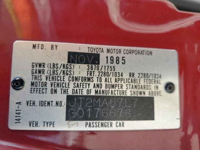 1986 Toyota Supra