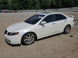 Acura salvage cars for sale: 2005 Acura TSX