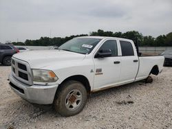 Salvage cars for sale from Copart New Braunfels, TX: 2012 Dodge RAM 2500 ST
