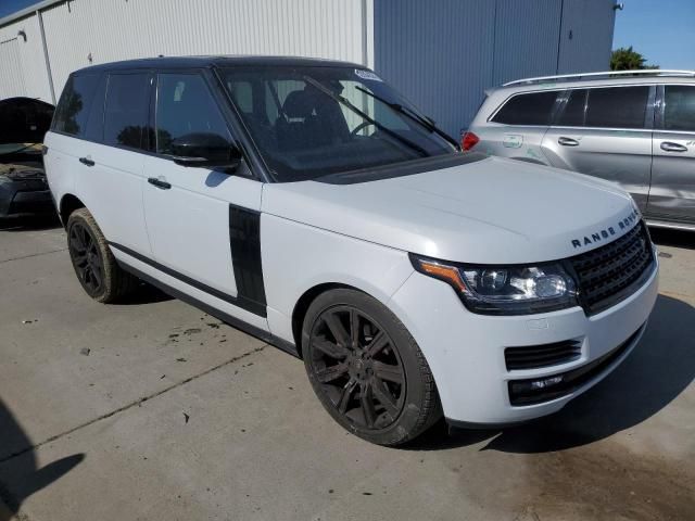 2016 Land Rover Range Rover HSE